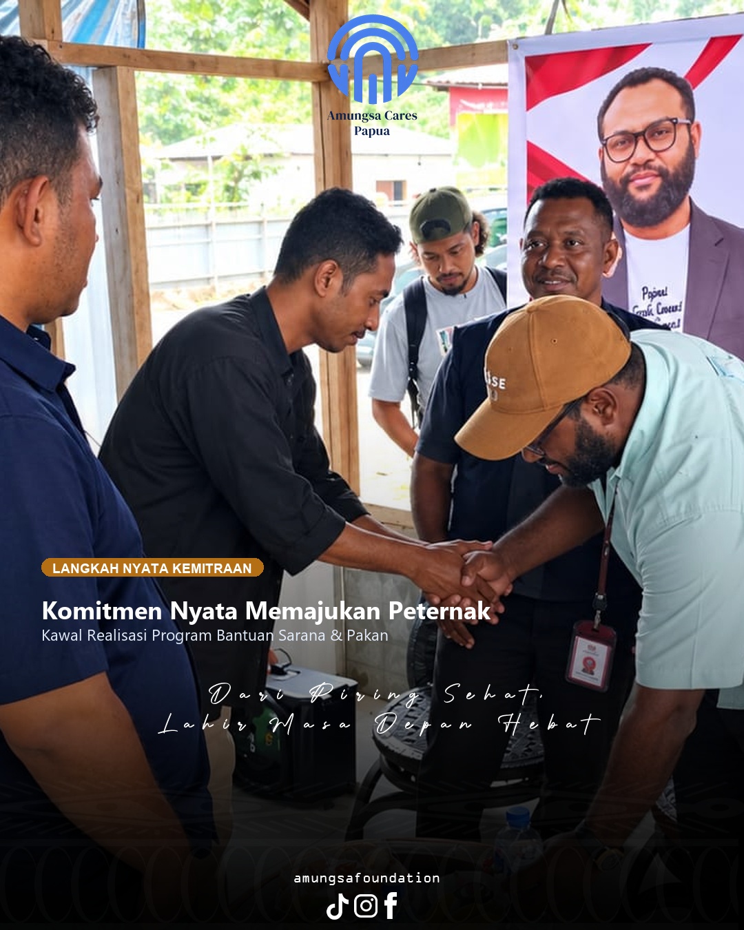 Komitmen Bersama Handshake